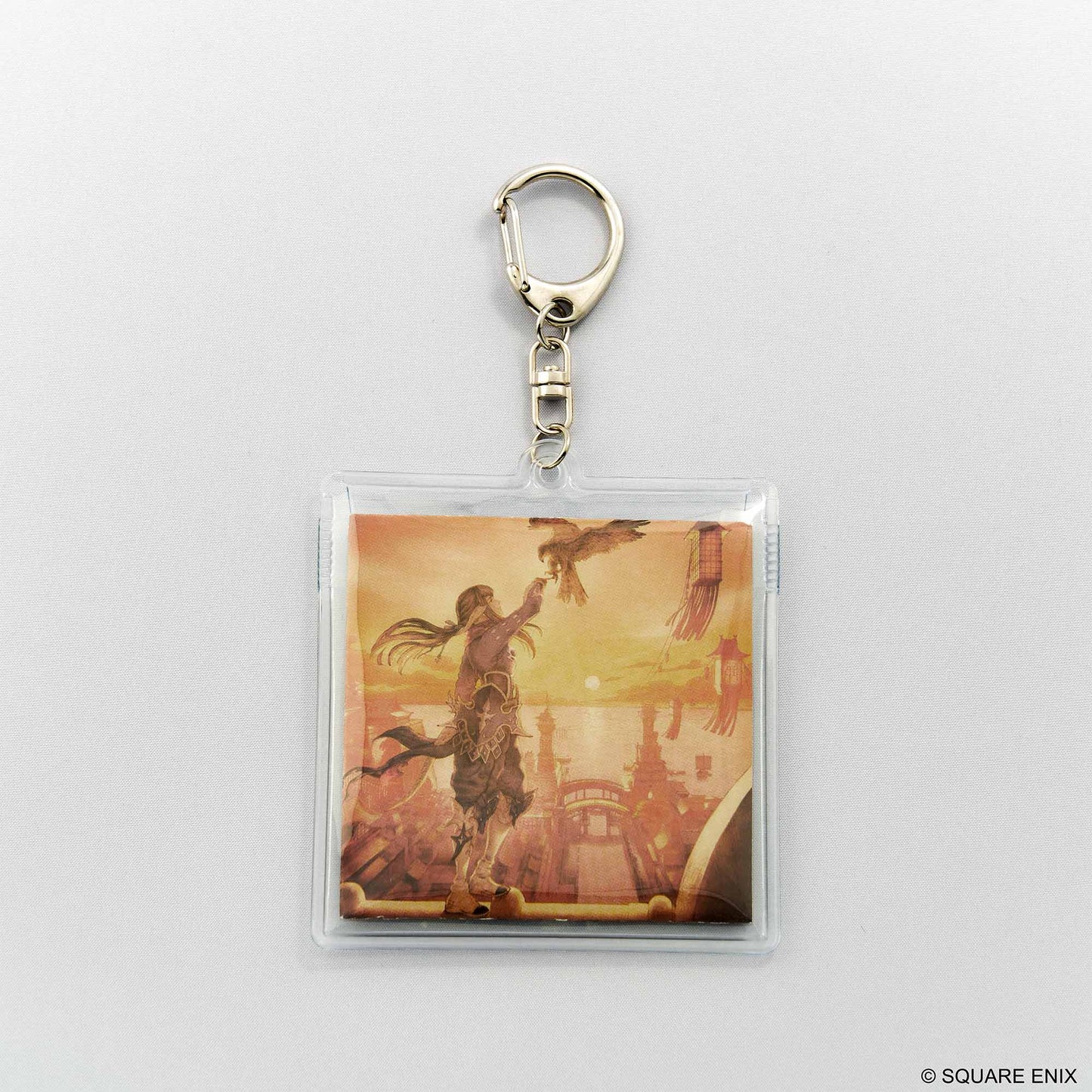 Final Fantasy XIV Music Collection (Vol. 1) Vinyl LP Trading Acrylic Keychain