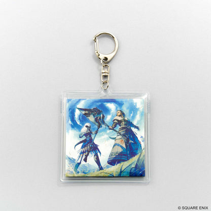 Final Fantasy XIV Music Collection (Vol. 2) Vinyl LP Trading Acrylic Keychain
