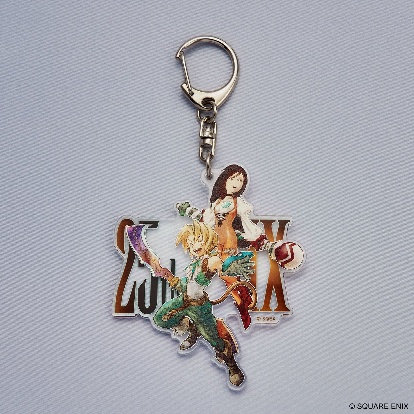 Final Fantasy IX 25th Anniversary Acrylic Keychain [Zidane & Garnet]