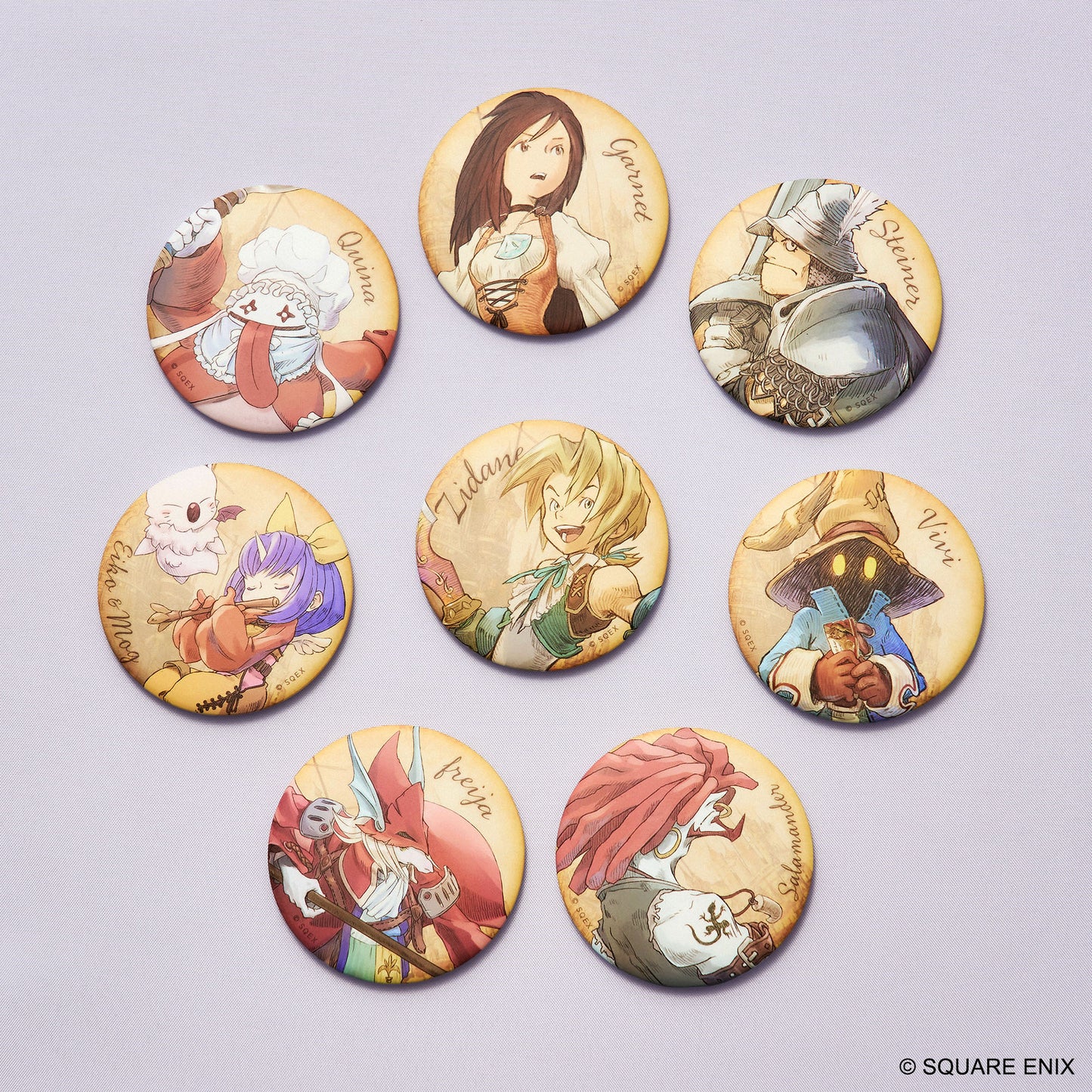 Final Fantasy IX 25th Anniversary Trading Magnet Collection