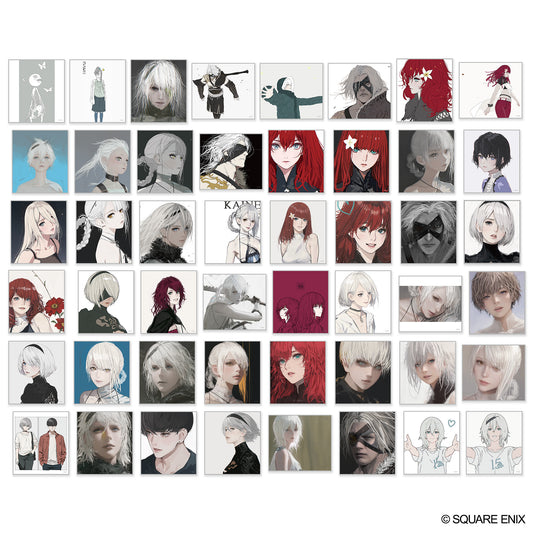 [FULL CASE] NieR Series (Vol. 1) Mini Shikishi Collection Illustration by D.K