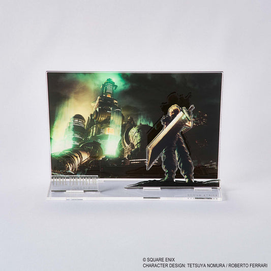 Final Fantasy VII Rebirth Acrylic Diorama Key Art [Cloud Strife]
