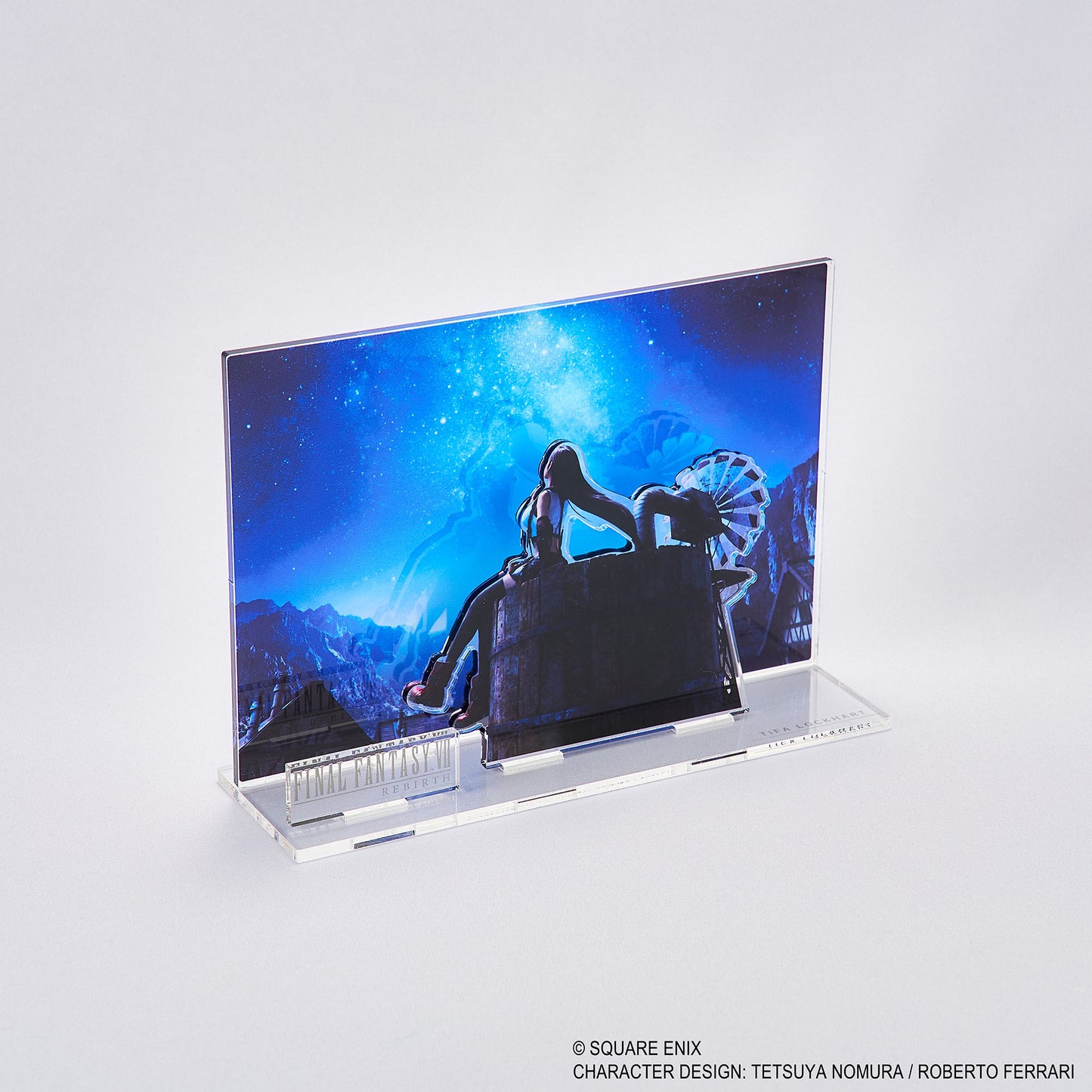 Final Fantasy VII Rebirth Acrylic Diorama Key Art [Tifa Lockhart]
