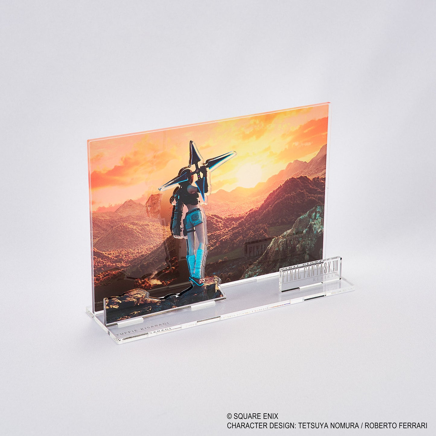 Final Fantasy VII Rebirth Acrylic Diorama Key Art [Yuffie Kisaragi]