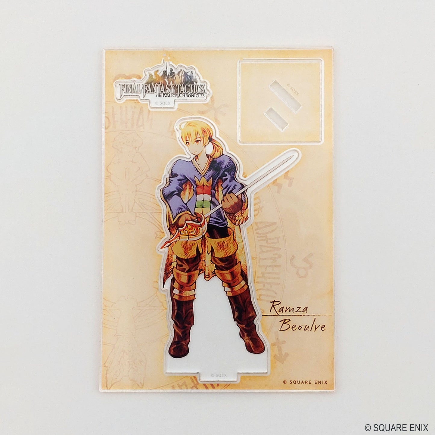 Final Fantasy Tactics Acrylic Stand [Ramza Beoulve (Royal Military Academy Model)]