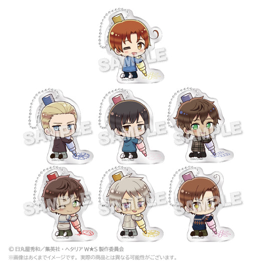 Hetalia World Stars Oekakiccho (Vol. 1) Trading Acrylic Keychain