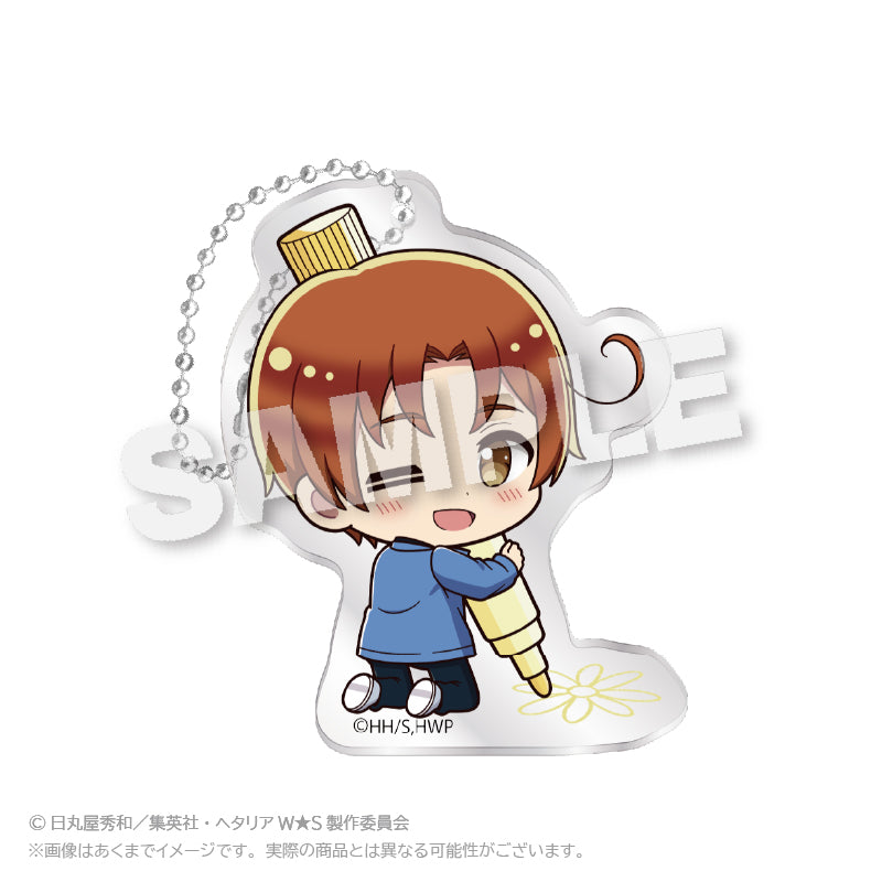 Hetalia World Stars Oekakiccho (Vol. 1) Trading Acrylic Keychain