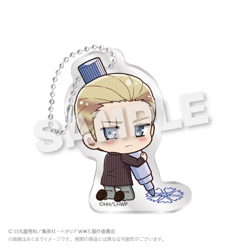 Hetalia World Stars Oekakiccho (Vol. 1) Trading Acrylic Keychain