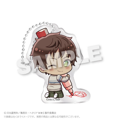 Hetalia World Stars Oekakiccho (Vol. 1) Trading Acrylic Keychain