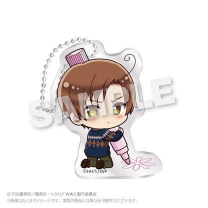 Hetalia World Stars Oekakiccho (Vol. 1) Trading Acrylic Keychain