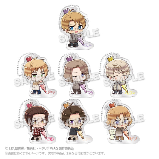 Hetalia World Stars Oekakiccho (Vol. 2) Trading Acrylic Keychain