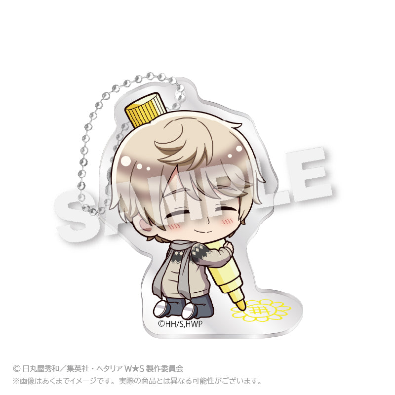 Hetalia World Stars Oekakiccho (Vol. 2) Trading Acrylic Keychain