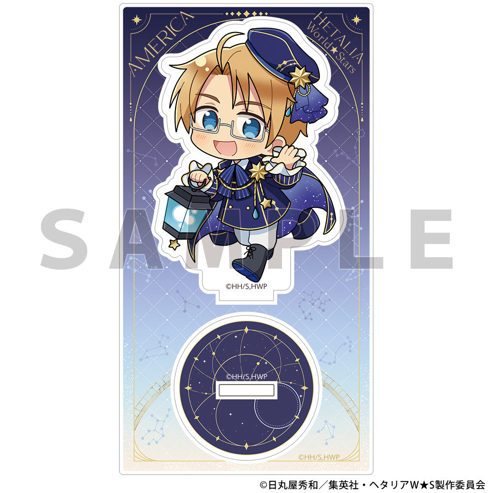 Hetalia World Stars Starry Sky Outfit Acrylic Stand [USA]