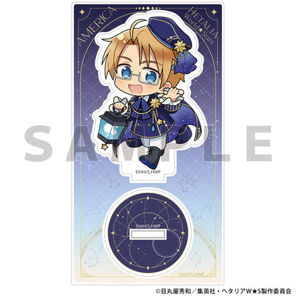 Hetalia World Stars Starry Sky Outfit Acrylic Stand [USA]