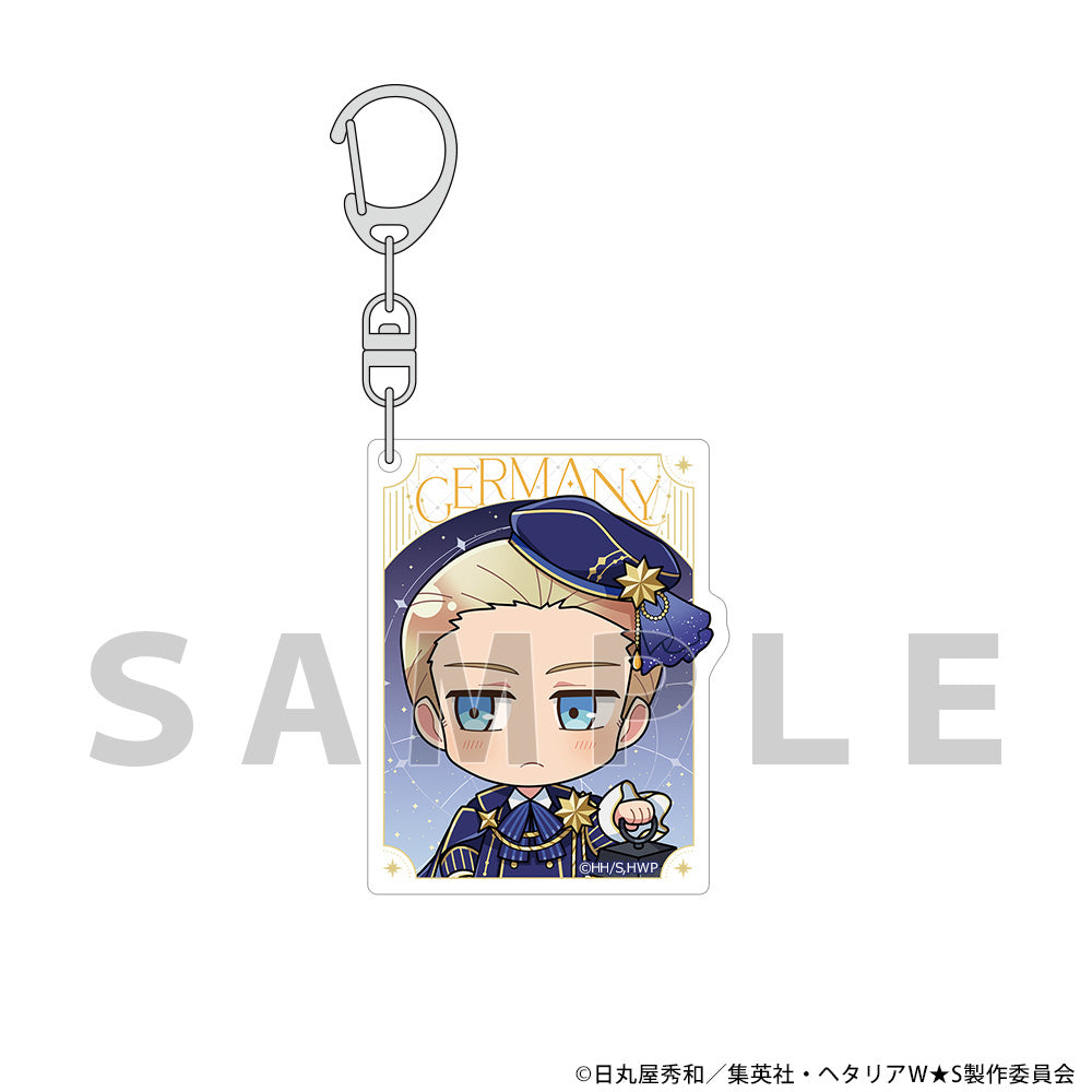 Hetalia World Stars Starry Sky Outfit Acrylic Keychain [Germany]
