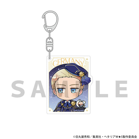 Hetalia World Stars Starry Sky Outfit Acrylic Keychain [Germany]
