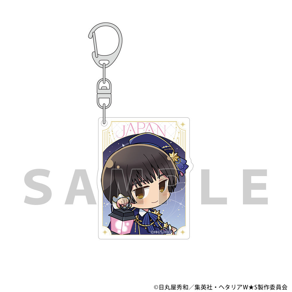 Hetalia World Stars Starry Sky Outfit Acrylic Keychain [Japan]