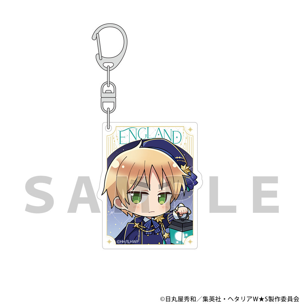 Hetalia World Stars Starry Sky Outfit Acrylic Keychain [United Kingdom]