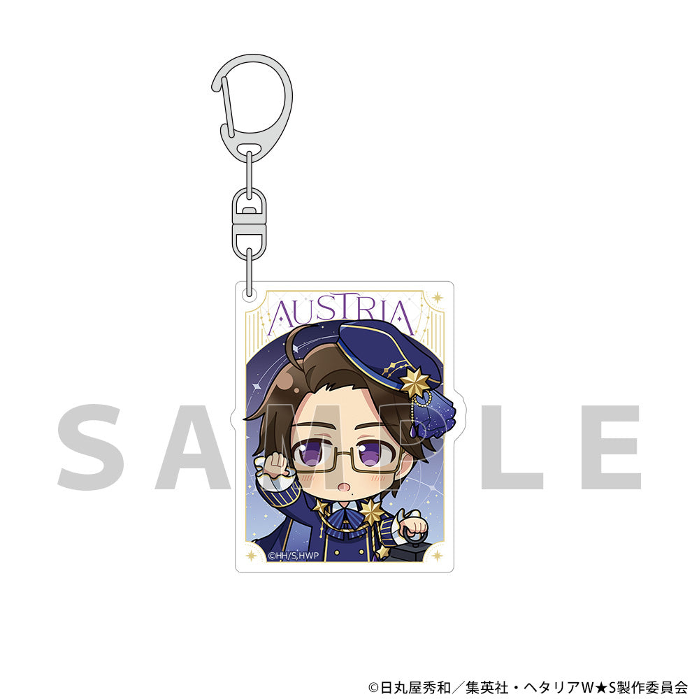 Hetalia World Stars Starry Sky Outfit Acrylic Keychain [Austria]