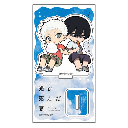 The Summer Hikaru Died Mini Chara Acrylic Stand [Yoshiki & Hikaru - Summer B]