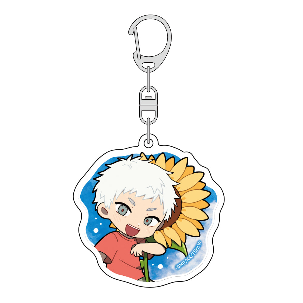 The Summer Hikaru Died Mini Chara Acrylic Keychain [Hikaru - Summer]
