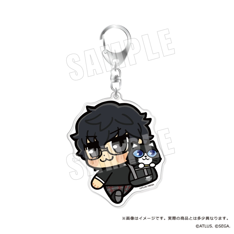 Persona 5 Royal x Bukubu Acrylic Keychain [Protagonist]