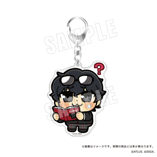 Persona 5 Royal x Bukubu Acrylic Keychain [Knowledge Rank 1]