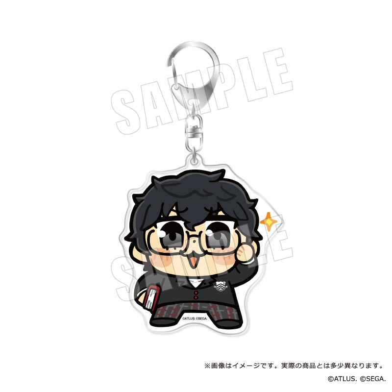Persona 5 Royal x Bukubu Acrylic Keychain [Knowledge Rank 5]