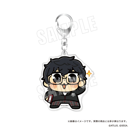 Persona 5 Royal x Bukubu Acrylic Keychain [Knowledge Rank 5]