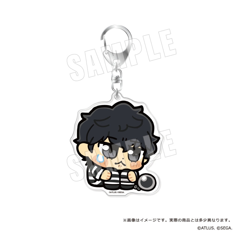 Persona 5 Royal x Bukubu Acrylic Keychain [Guts Rank 1]