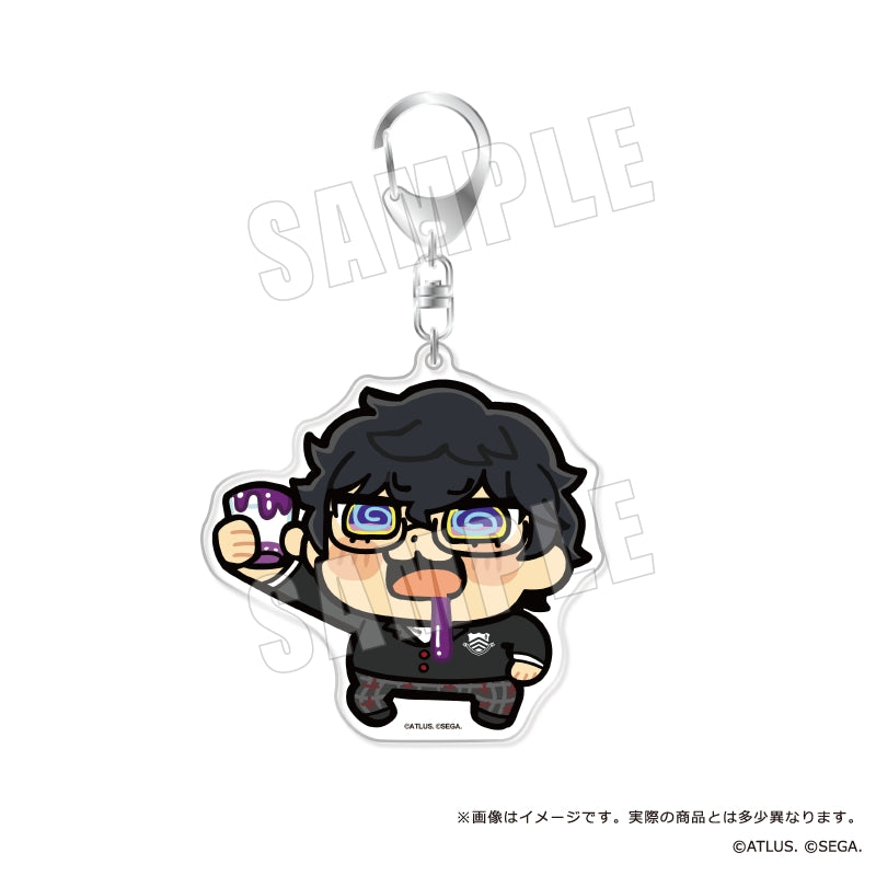 Persona 5 Royal x Bukubu Acrylic Keychain [Guts Rank 5]