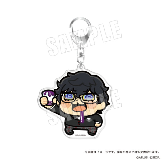 Persona 5 Royal x Bukubu Acrylic Keychain [Guts Rank 5]