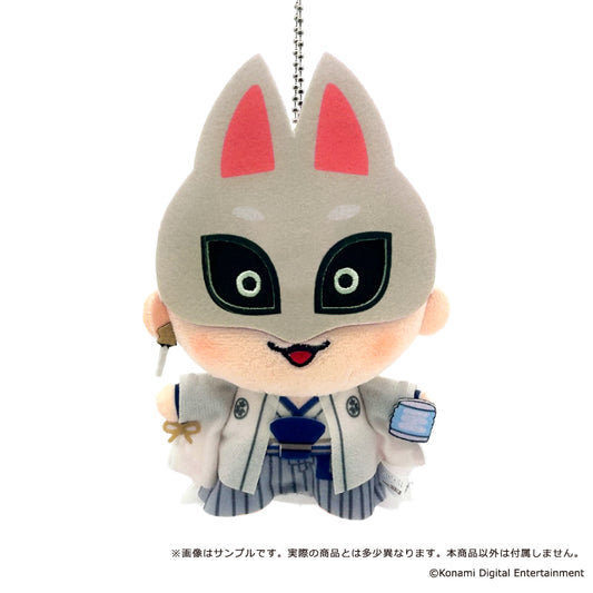 Silent Hill f x Bkub Plush Keychain [Fox Mask]