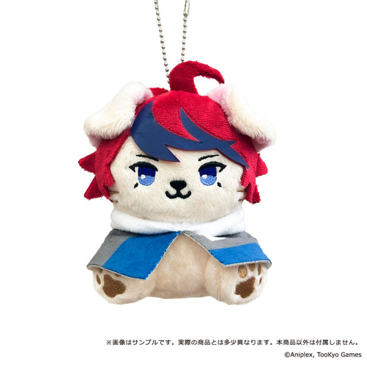 HUNDRED LINE -Last Defense Academy- Putimals Mascot Plush Keychain [Takumi Sumino]