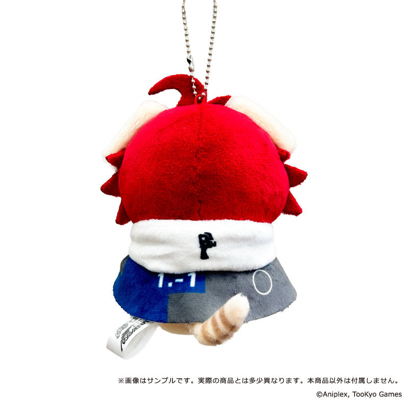 HUNDRED LINE -Last Defense Academy- Putimals Mascot Plush Keychain [Takumi Sumino]