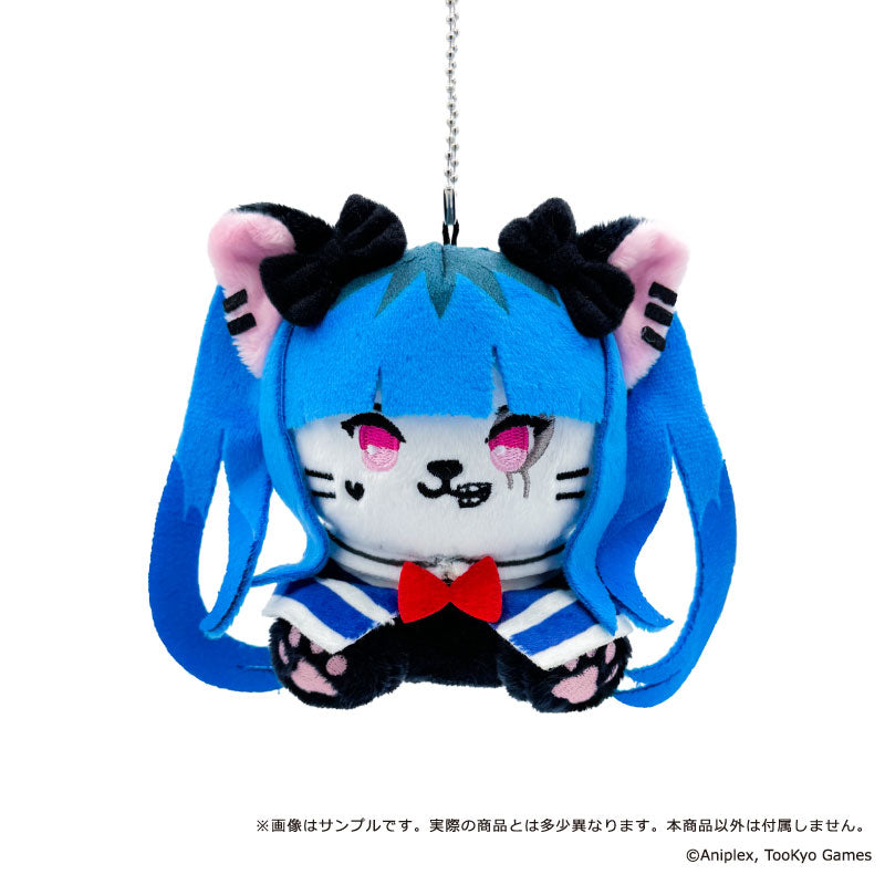 HUNDRED LINE -Last Defense Academy- Putimals Mascot Plush Keychain [Darumi Amemiya]