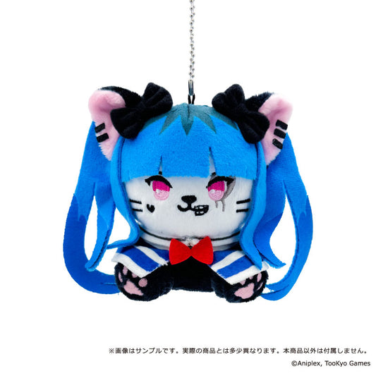 HUNDRED LINE -Last Defense Academy- Putimals Mascot Plush Keychain [Darumi Amemiya]
