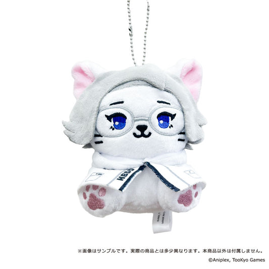HUNDRED LINE -Last Defense Academy- Putimals Mascot Plush Keychain [Eito Aotsuki]