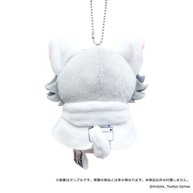 HUNDRED LINE -Last Defense Academy- Putimals Mascot Plush Keychain [Eito Aotsuki]