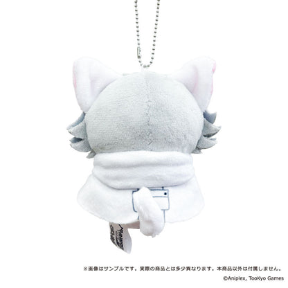 HUNDRED LINE -Last Defense Academy- Putimals Mascot Plush Keychain [Eito Aotsuki]