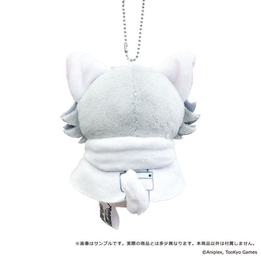 HUNDRED LINE -Last Defense Academy- Putimals Mascot Plush Keychain [Eito Aotsuki]