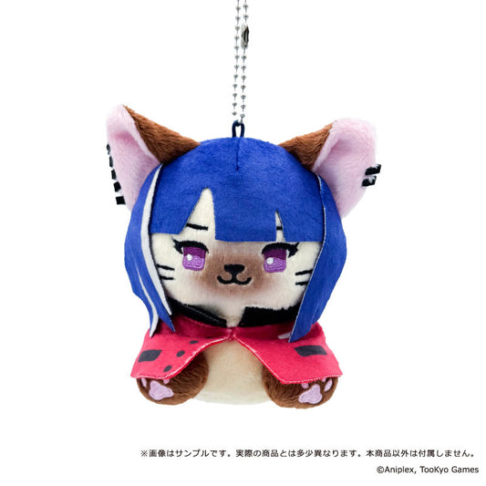 HUNDRED LINE -Last Defense Academy- Putimals Mascot Plush Keychain [Ima Tsukumo]