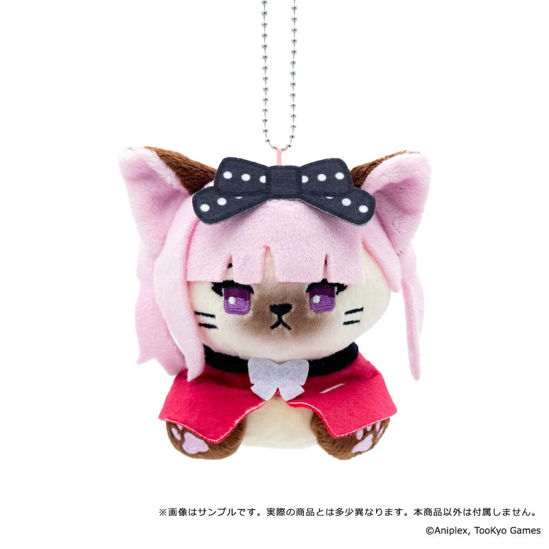 HUNDRED LINE -Last Defense Academy- Putimals Mascot Plush Keychain [Kako Tsukumo]