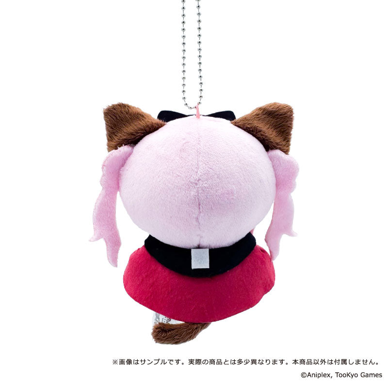 HUNDRED LINE -Last Defense Academy- Putimals Mascot Plush Keychain [Kako Tsukumo]