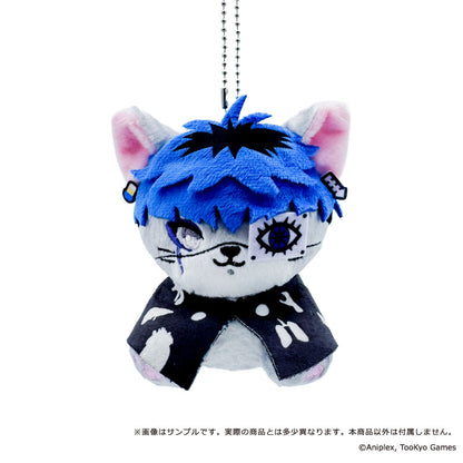 HUNDRED LINE -Last Defense Academy- Putimals Mascot Plush Keychain [Yugamu Omokage]