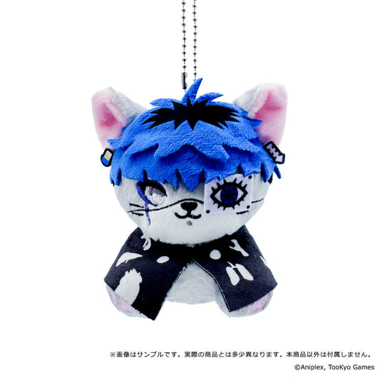 HUNDRED LINE -Last Defense Academy- Putimals Mascot Plush Keychain [Yugamu Omokage]