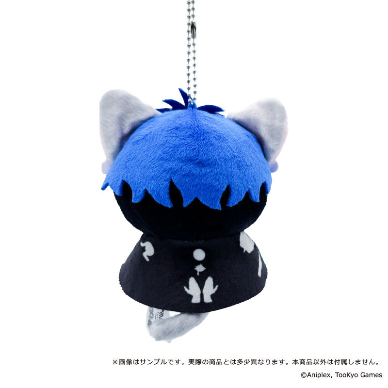 HUNDRED LINE -Last Defense Academy- Putimals Mascot Plush Keychain [Yugamu Omokage]