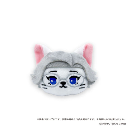 HUNDRED LINE -Last Defense Academy- Putimals Mascot Plush Badge [Eito Aotsuki]