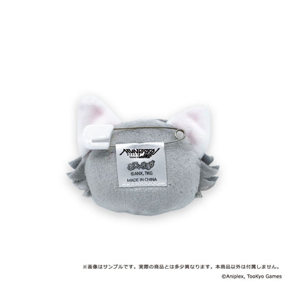 HUNDRED LINE -Last Defense Academy- Putimals Mascot Plush Badge [Eito Aotsuki]