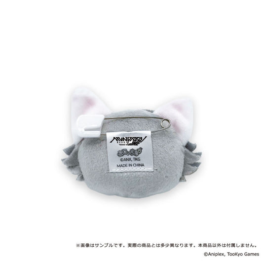HUNDRED LINE -Last Defense Academy- Putimals Mascot Plush Badge [Eito Aotsuki]